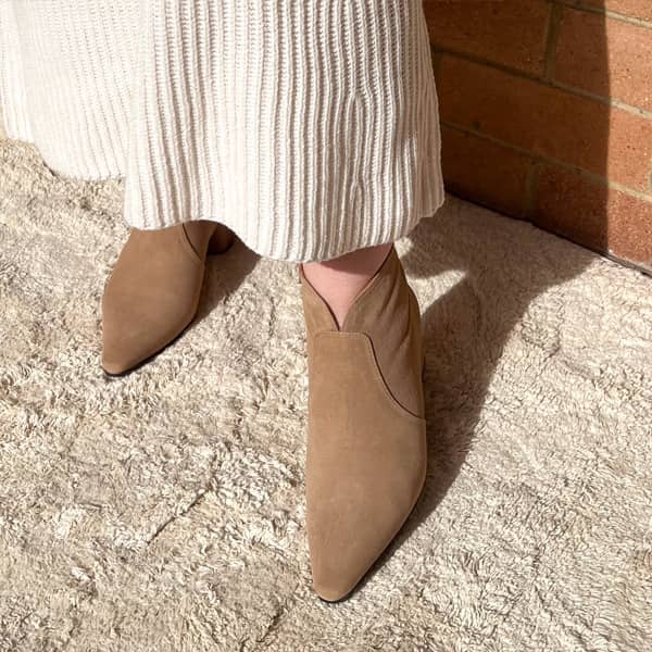 Arosa Taupe | Suede Ankle Boot