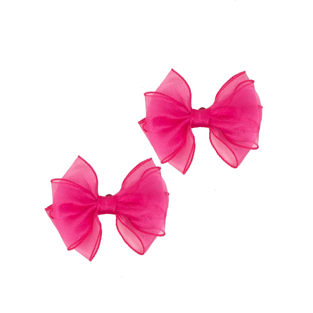 Pink Bow (set of 2) | Shoe Clips