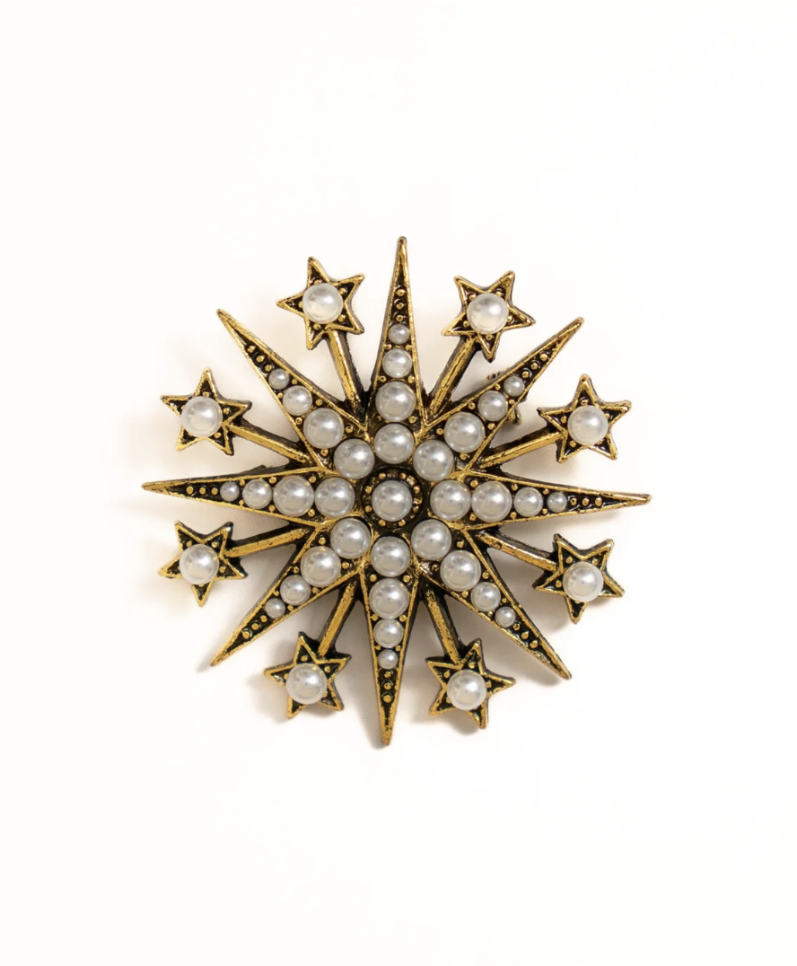Powerful Mind | Starburst Brooch