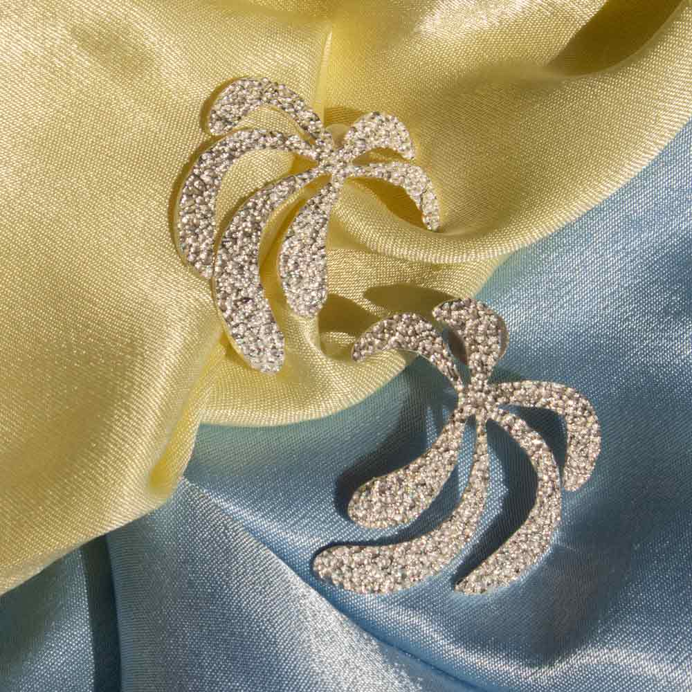 Gilded Botanica | Silver Earrings
