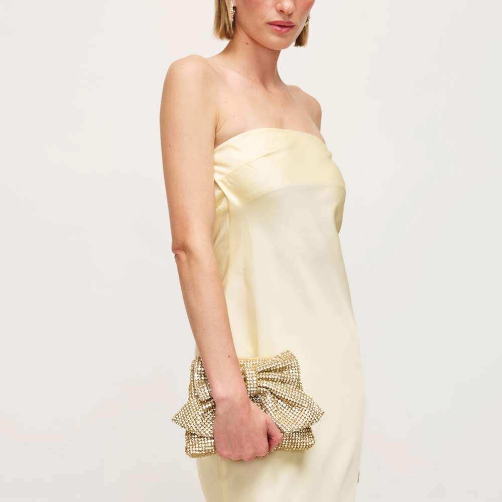 Gretchen Gold | Crystal Embellished Clutch