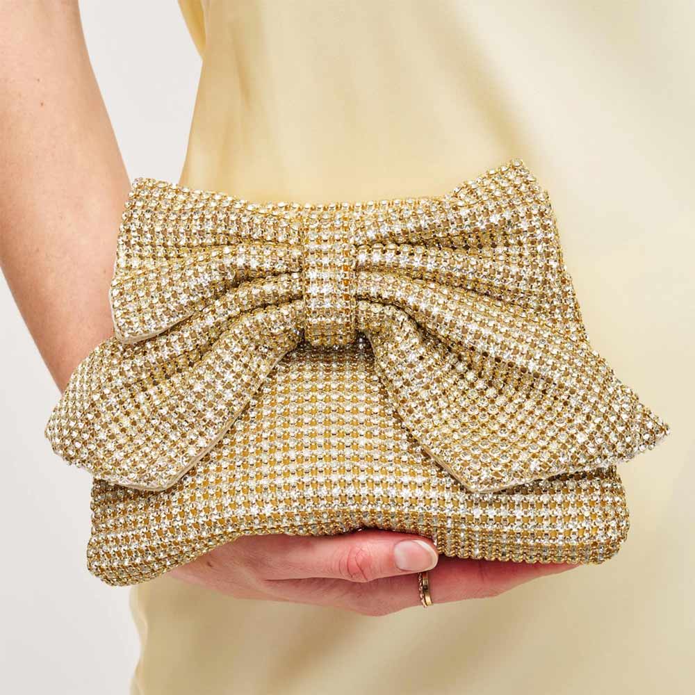 Gretchen Gold | Crystal Embellished Clutch