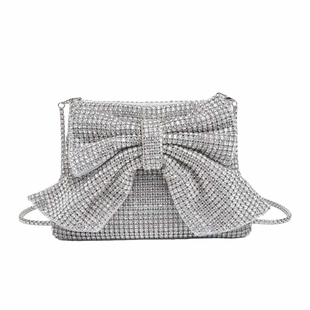 Gretchen Silver | Crystal Embellished Clutch