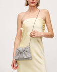 Gretchen Silver | Crystal Embellished Clutch