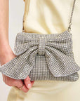 Gretchen Silver | Crystal Embellished Clutch