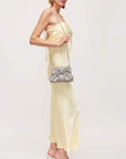 Gretchen Silver | Crystal Embellished Clutch