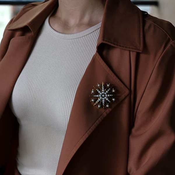 Powerful Mind | Starburst Brooch