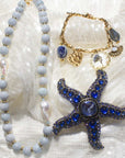 Summer Starfish Blue | Brooch