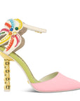 Ezili | Pink Embellished Pump