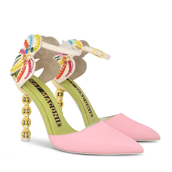 Ezili | Pink Embellished Pump