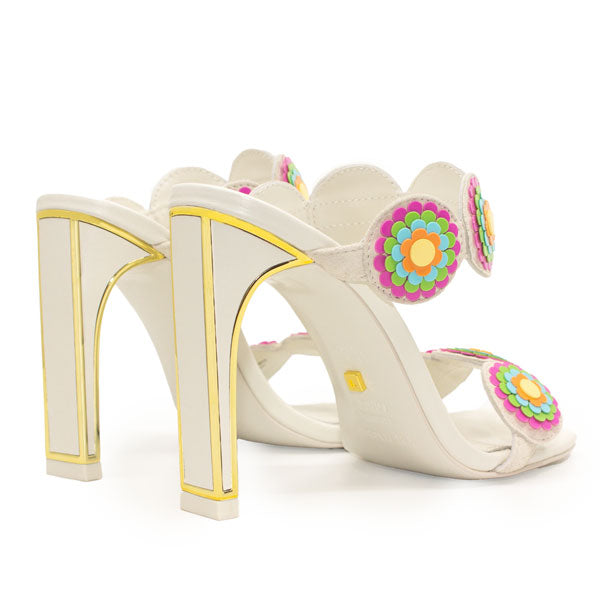 Kat Maconie Iza mule off white back angle