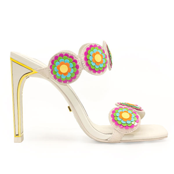 Kat Maconie Iza mule off white side