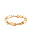    Kat-Maconie prism stud bracelet/anklet gold