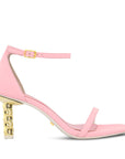 Adela Pink | Mid Heel Sandal