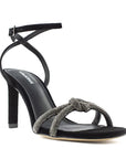 Lola-Cruz Safira black suede angle