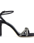 Lola-Cruz Safira black suede side