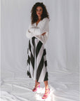 Lola Cruz Adesina fuchsia Strappy high heel lifestyle shot 2