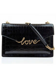 First Love Black | Leather handbag
