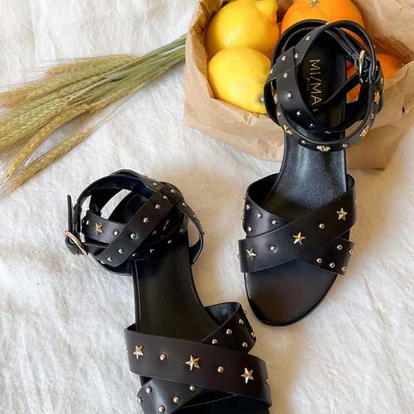 Gordon II | Studded Leather Sandal