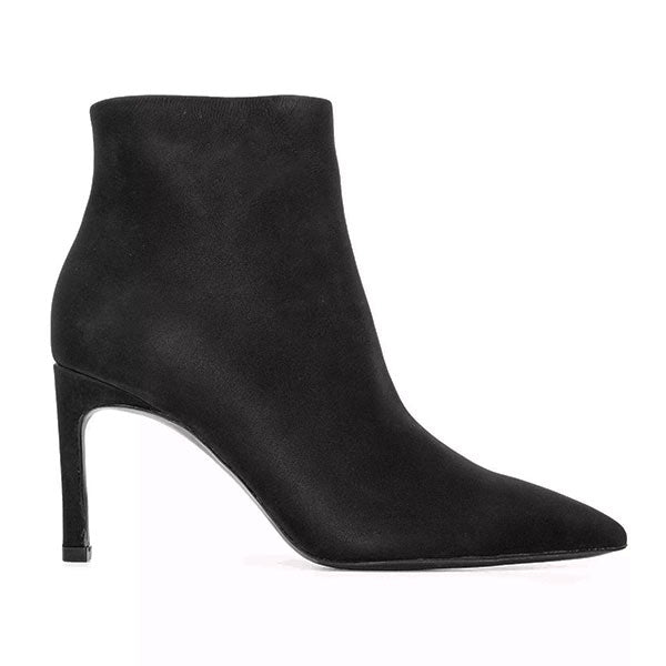 Noura Black | Ultra Matte Leather Boot