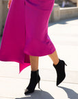 Mi/Mai Noumea black leather ankle boot lifestyle 2