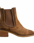 Mi/Mai -Bambi - Women's Brown Suede Chelsea Boot at The Nowhere Nation