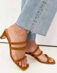 Pia Brown | Suede Mule