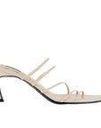5 Strings Off White | Leather Mule