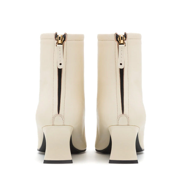 Reike Nen pointed clean ankle boot off-white back