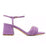 Mi/Mai Peony Lilac Mid heel sandal side