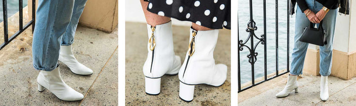 HOW TO STYLE: White boots