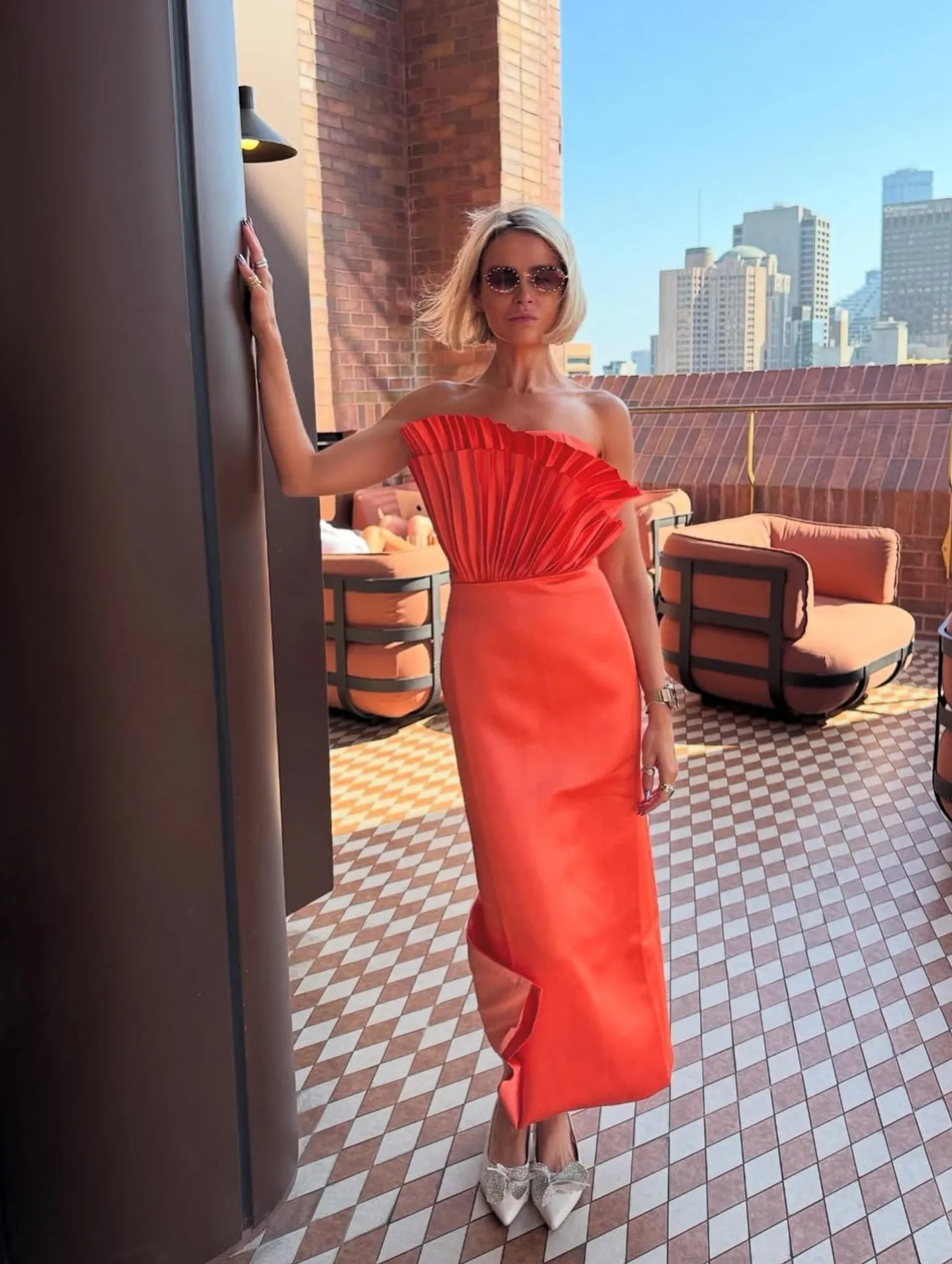 Proof that a fabulous pair of sparkly flats can hold their own next to any cocktail dress -  turning just as many heads as heels (and letting you dance twice as long). ✨ ⁠
⁠
@chloeashleytaylor wears the NELLI flats by @katmaconie and @justintong.official dresses⁠
⁠
~⁠
⁠
Thinking about them for yourself? ⁠
Why not enjoy our “Free At Home Try On” service powered by @trywithmirra:⁠
✓ Available Australia-wide⁠
✓ No upfront payment⁠
✓ Free shipping &amp; easy returns⁠
✓ Only pay for what you keep⁠
⁠
⁠
