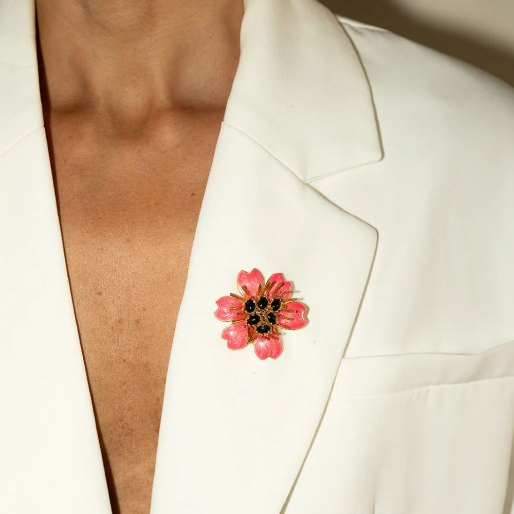 Pop of Power Pink | Pin Brooch