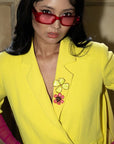 Pop of Power Pink | Pin Brooch