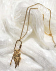Fine necklace With Charms (Rose)