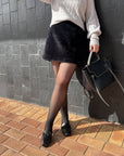 A9419 Black Leather | Memory Foam Loafers