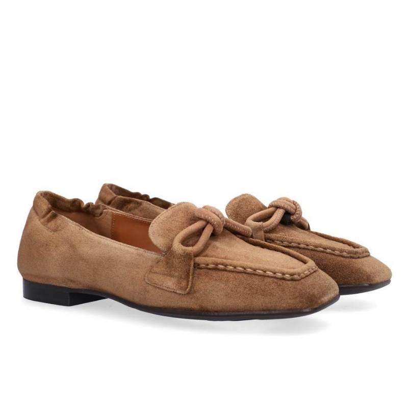 A9419 Camel Suede | Memory Foam Loafers