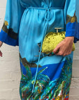Tilly Green | Velvet Clutch