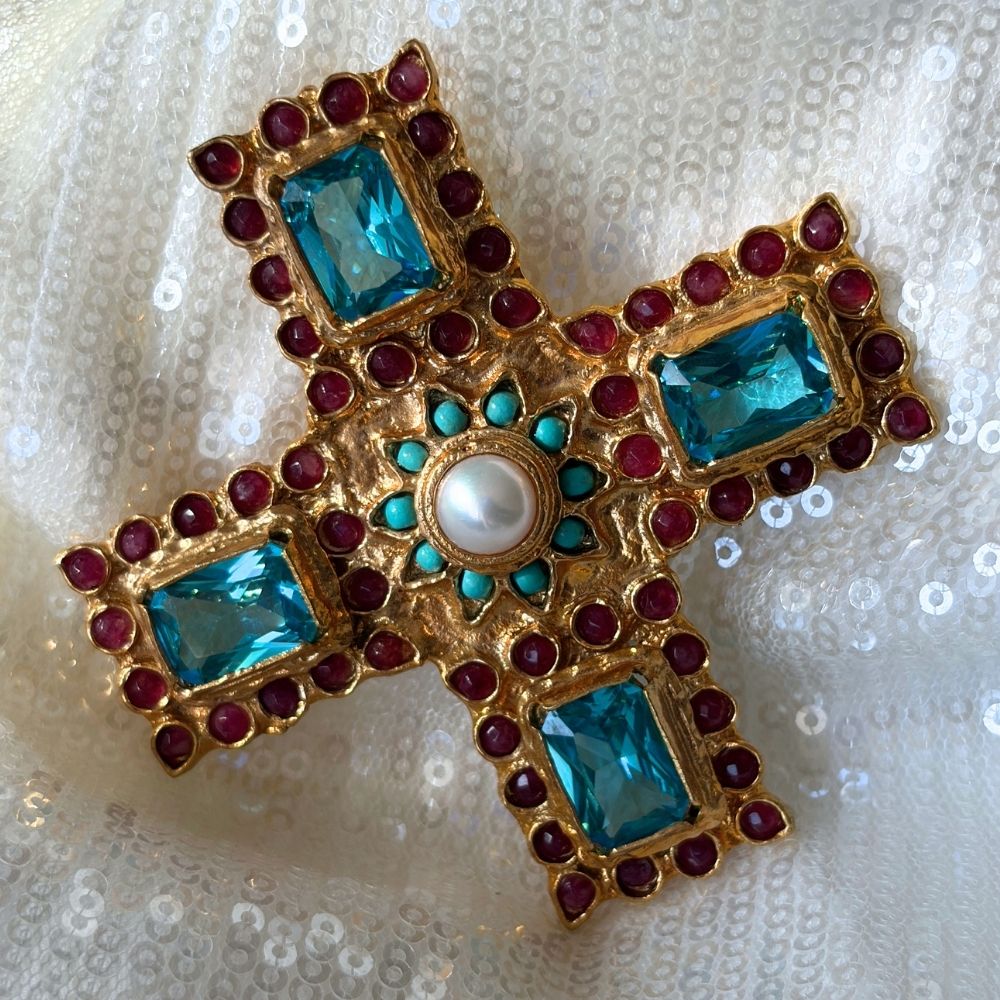 Main  Character Energy Blue | Pin Brooch
