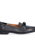 A9419 Black Leather | Memory Foam Loafers