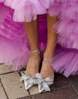 Rufec Silver | Leather Pump