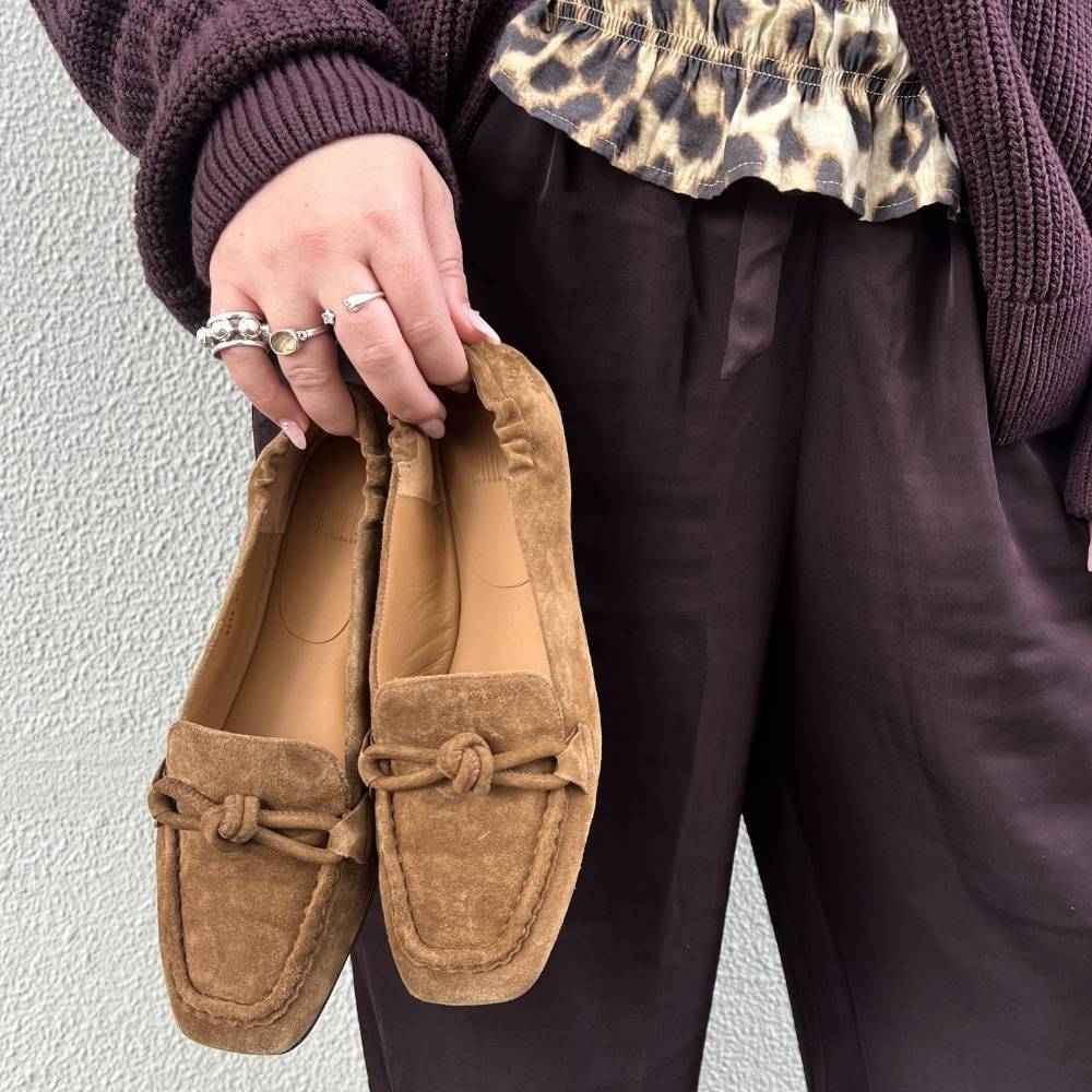 A9419 Camel Suede | Memory Foam Loafers