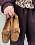 A9419 Camel Suede | Memory Foam Loafers