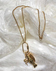 Fine Necklace With Charms (Fish)