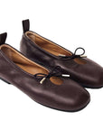 Rosalind Brown | Leather Ballet Flat