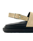 Lorelei Beige | Suede Sandals