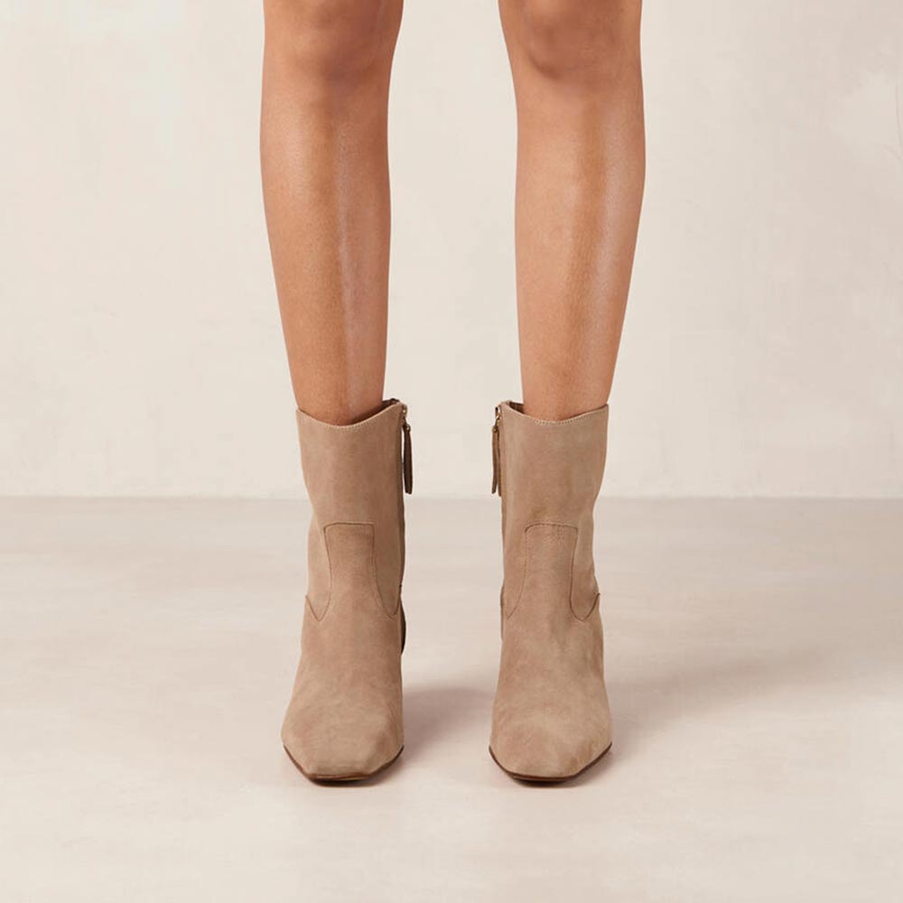 Nash Beige | Suede Boot