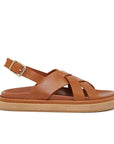 Trunca Brown | Chunky Leather Sandals