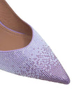 Paula Lilac | Embellished Slingback