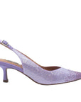 Paula Lilac | Embellished Slingback